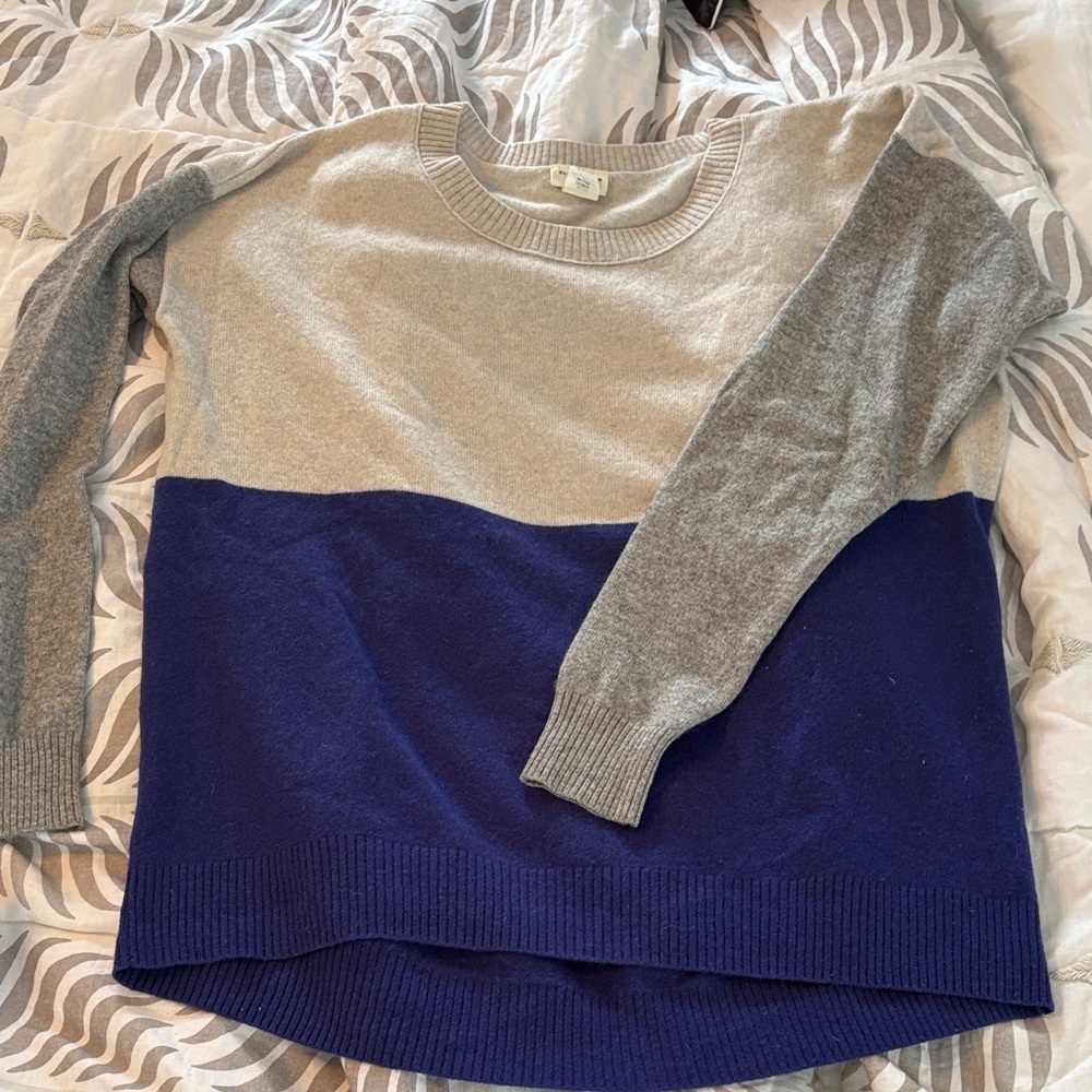 Club Monaco Colorblock Cashmere Women's Sweater